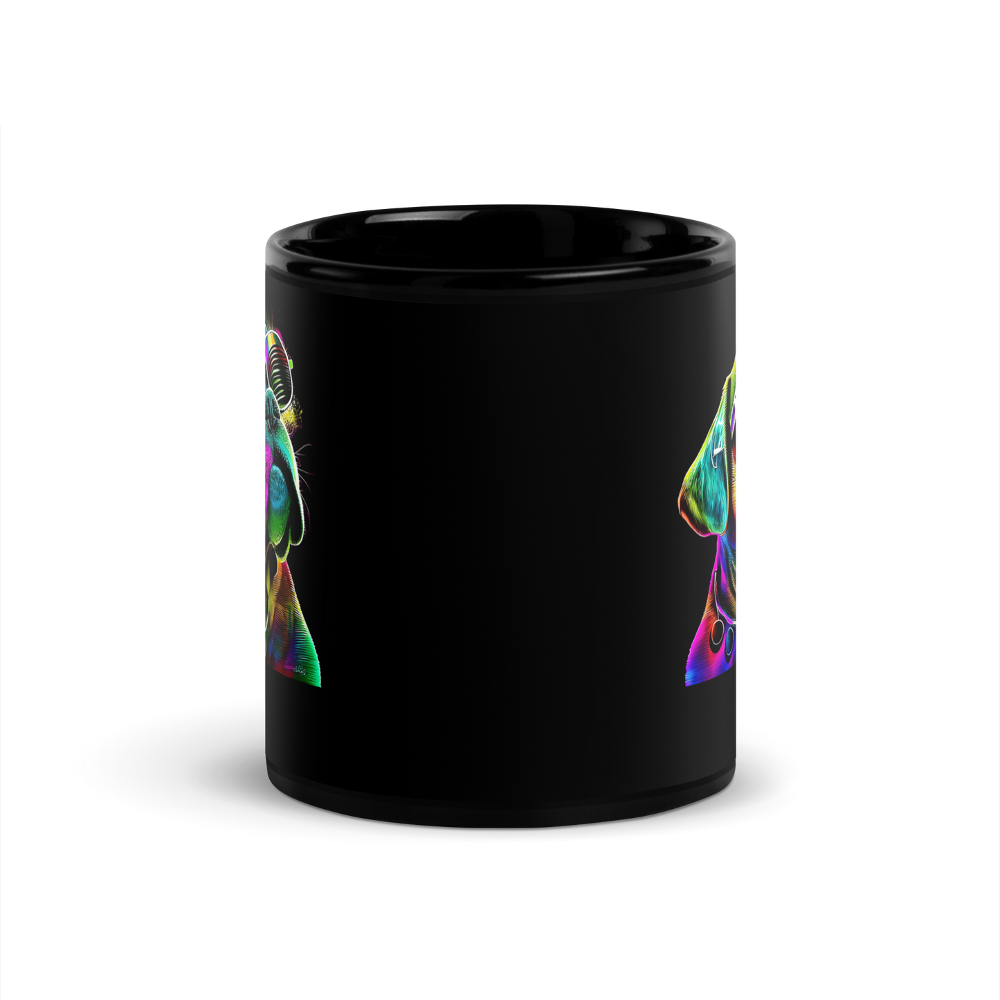 Boxer Black Mug