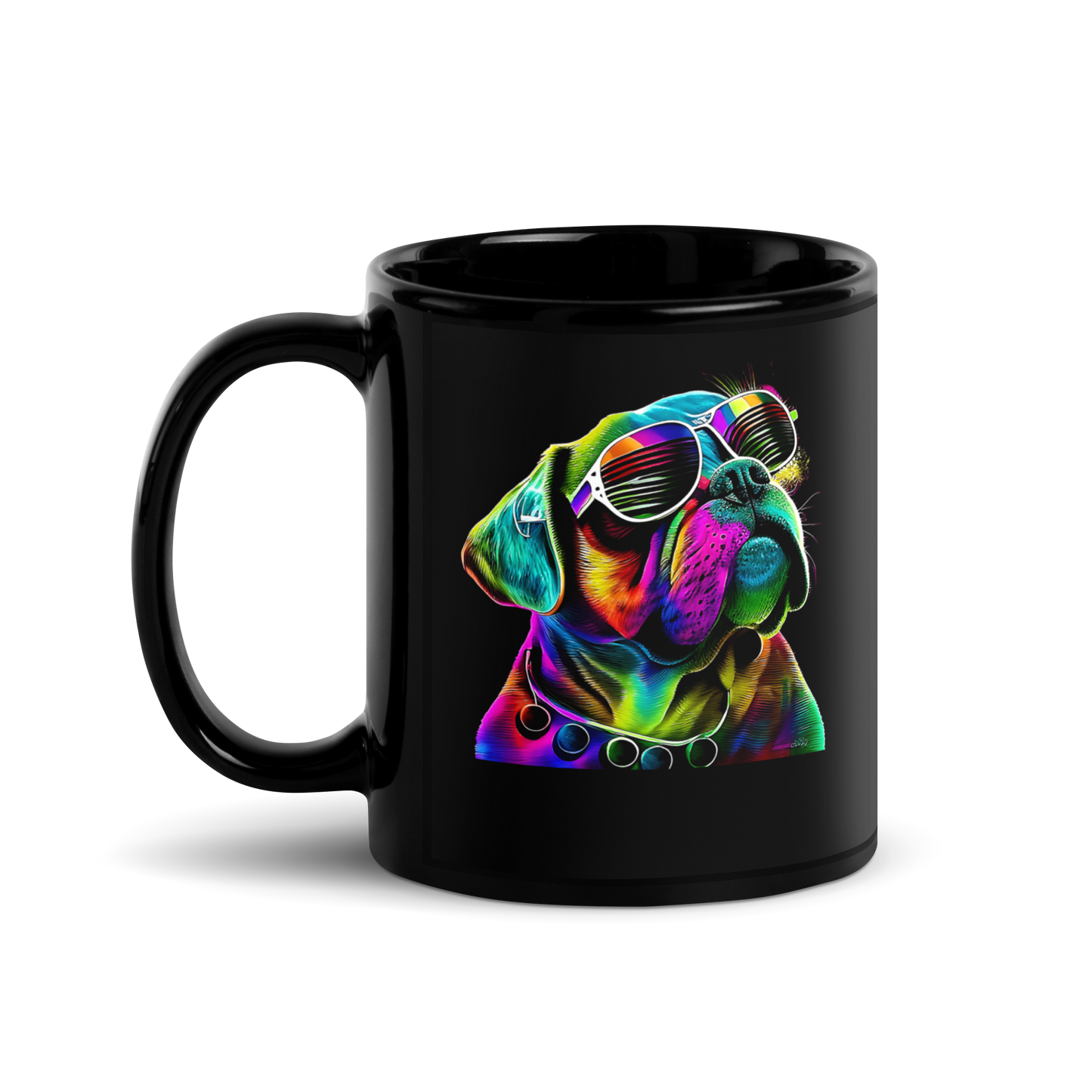 Boxer Black Mug