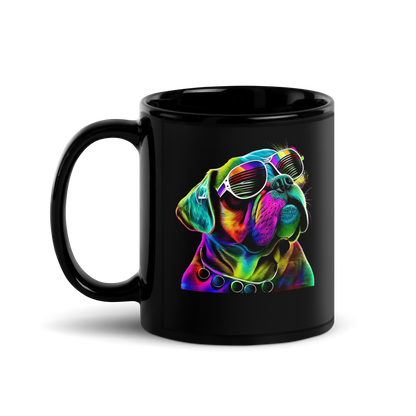 Boxer Black Mug