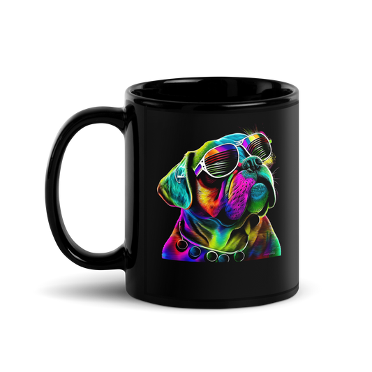 Boxer Black Mug