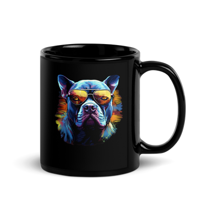 Pitbull Black Mug