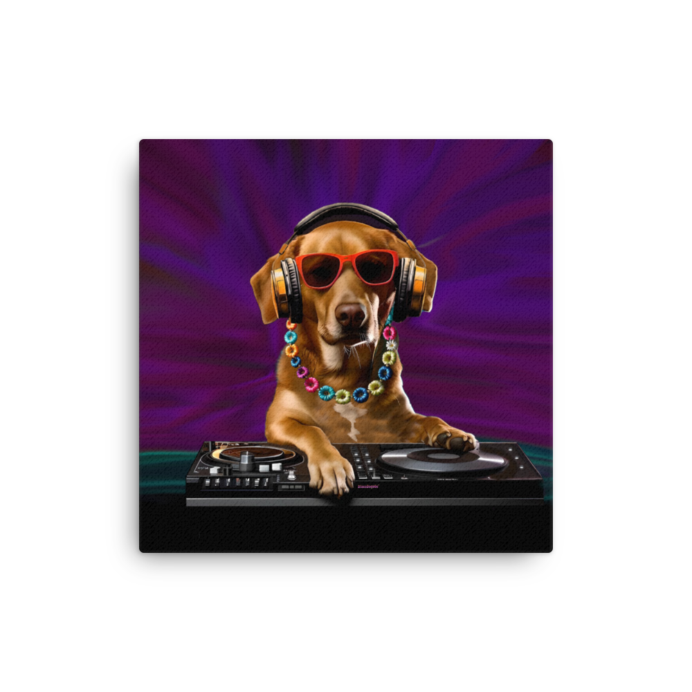 DJ Labrador Canvas (Custom)