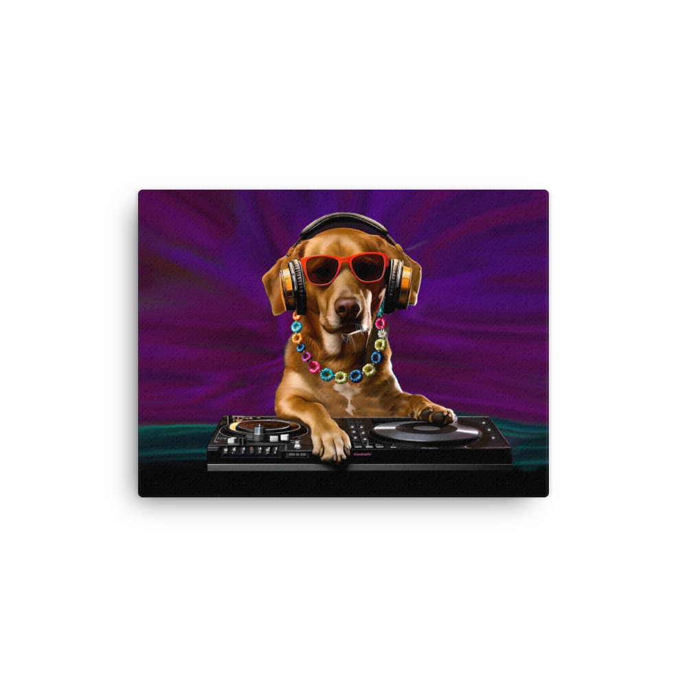 DJ Labrador Canvas (Custom)