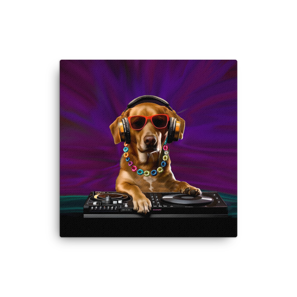 DJ Labrador Canvas (Custom)