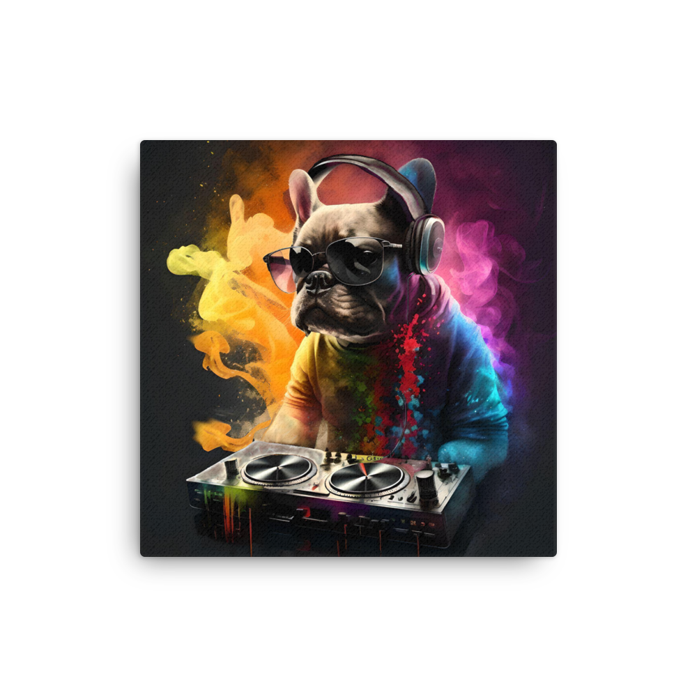 DJ Frenchie Canvas