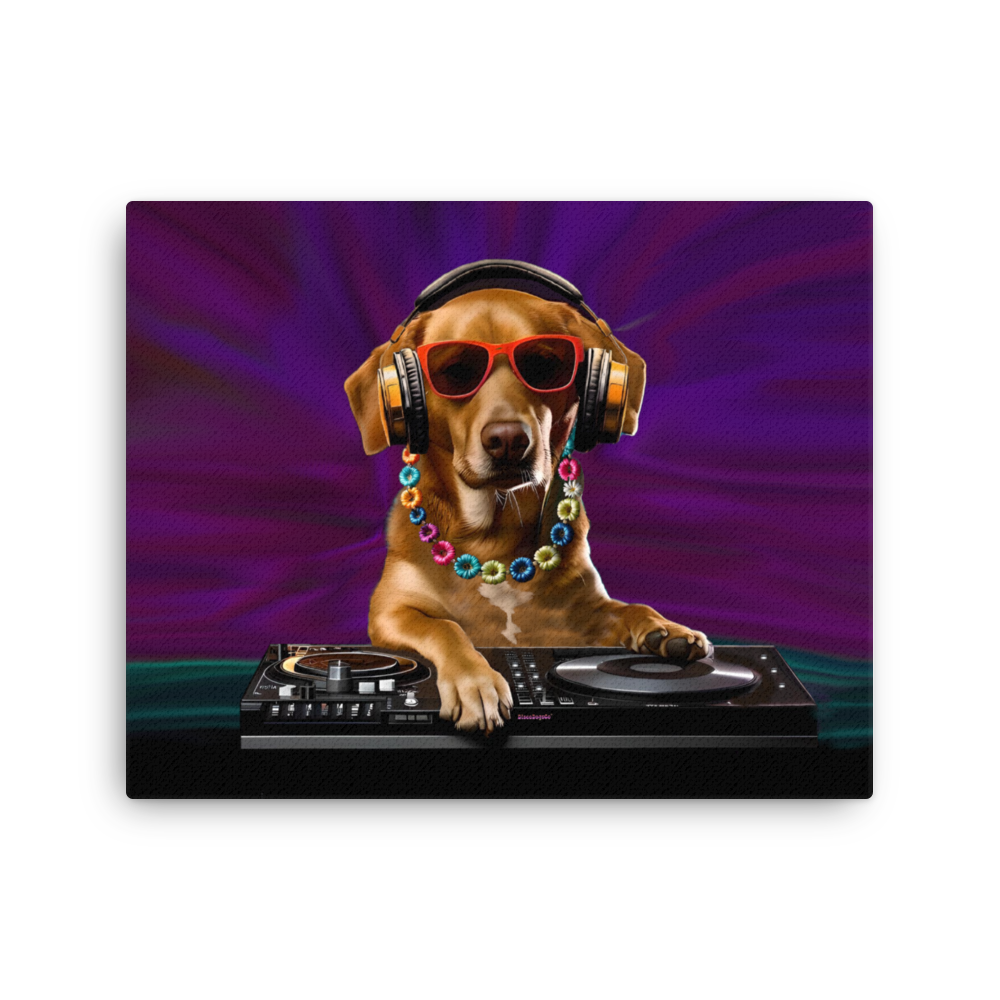 DJ Labrador Canvas (Custom)