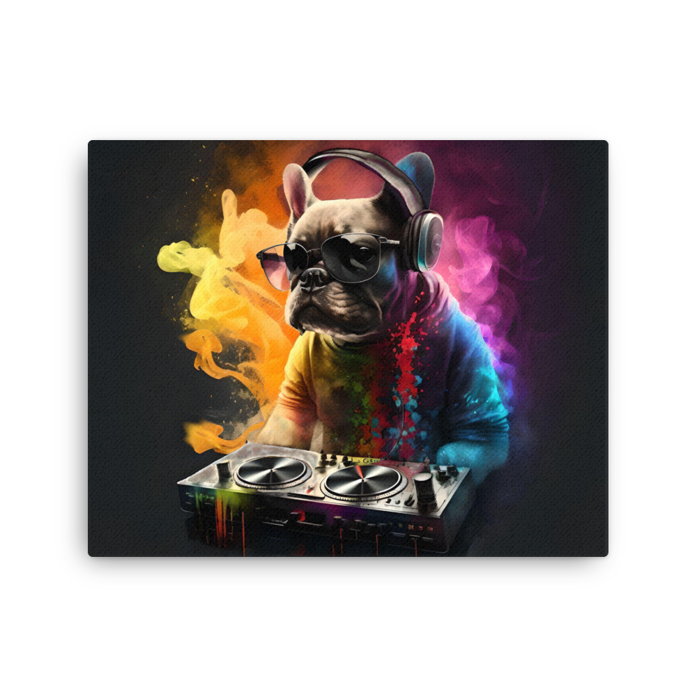 DJ Frenchie Canvas