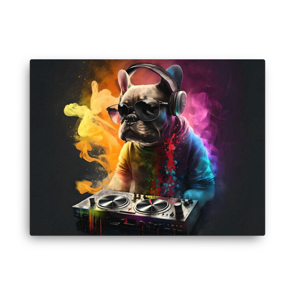 DJ Frenchie Canvas