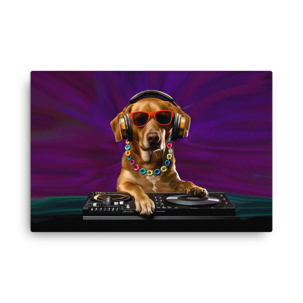 DJ Labrador Canvas (Custom)