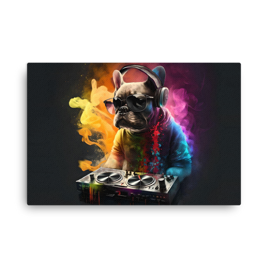 DJ Frenchie Canvas