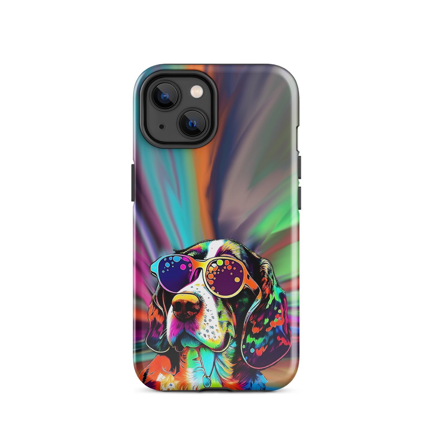 Psychedelic Beagle iPhone® 14 Case