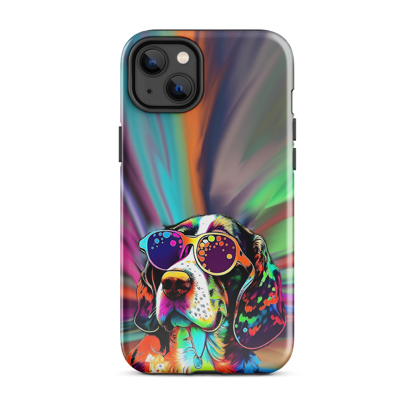 Psychedelic Beagle iPhone® 14 Case