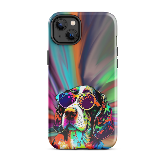 Psychedelic Beagle iPhone® 14 Case