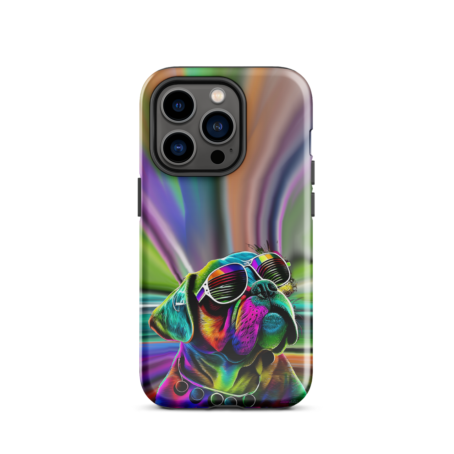 Psychedelic Boxer iPhone® 14 Case