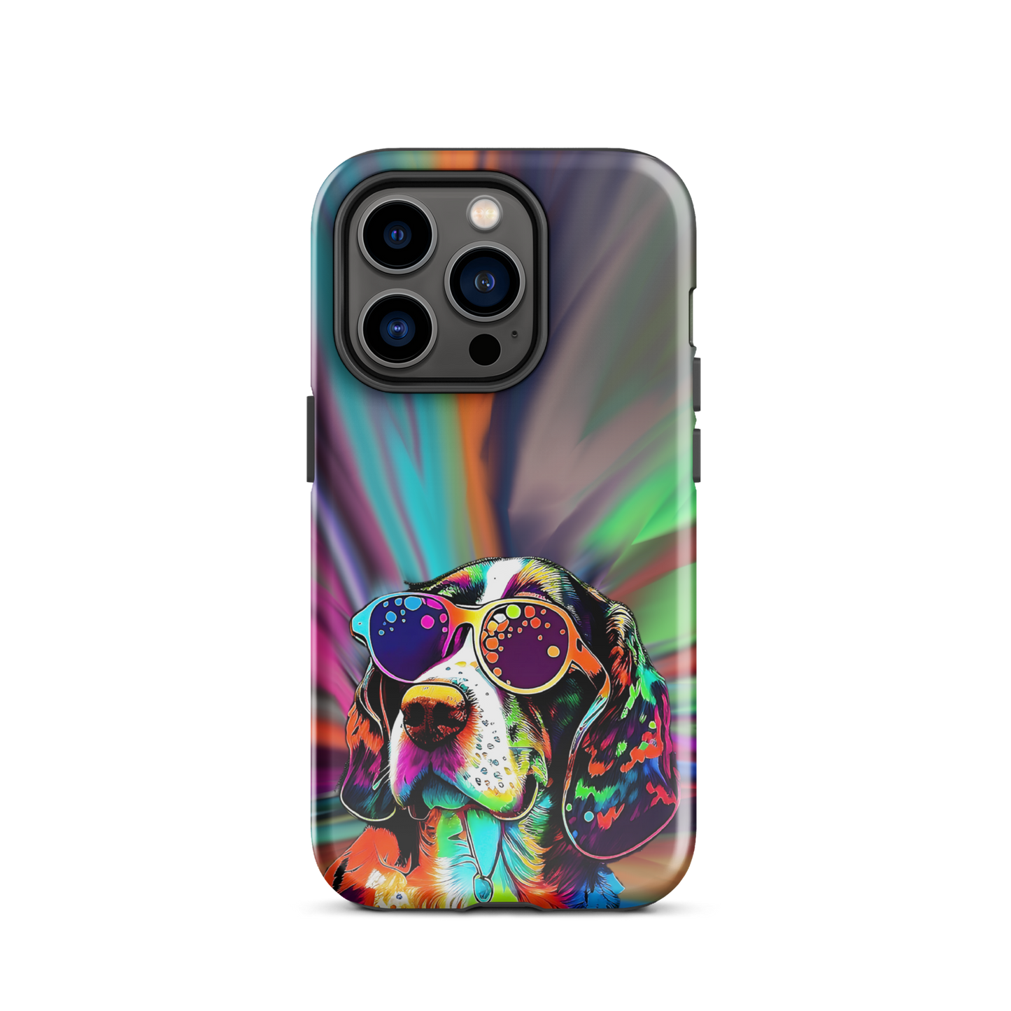 Psychedelic Beagle iPhone® 14 Case