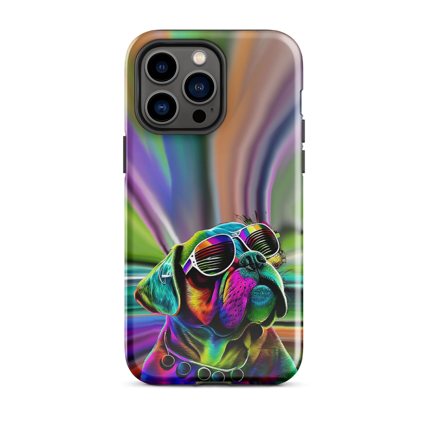 Psychedelic Boxer iPhone® 14 Case