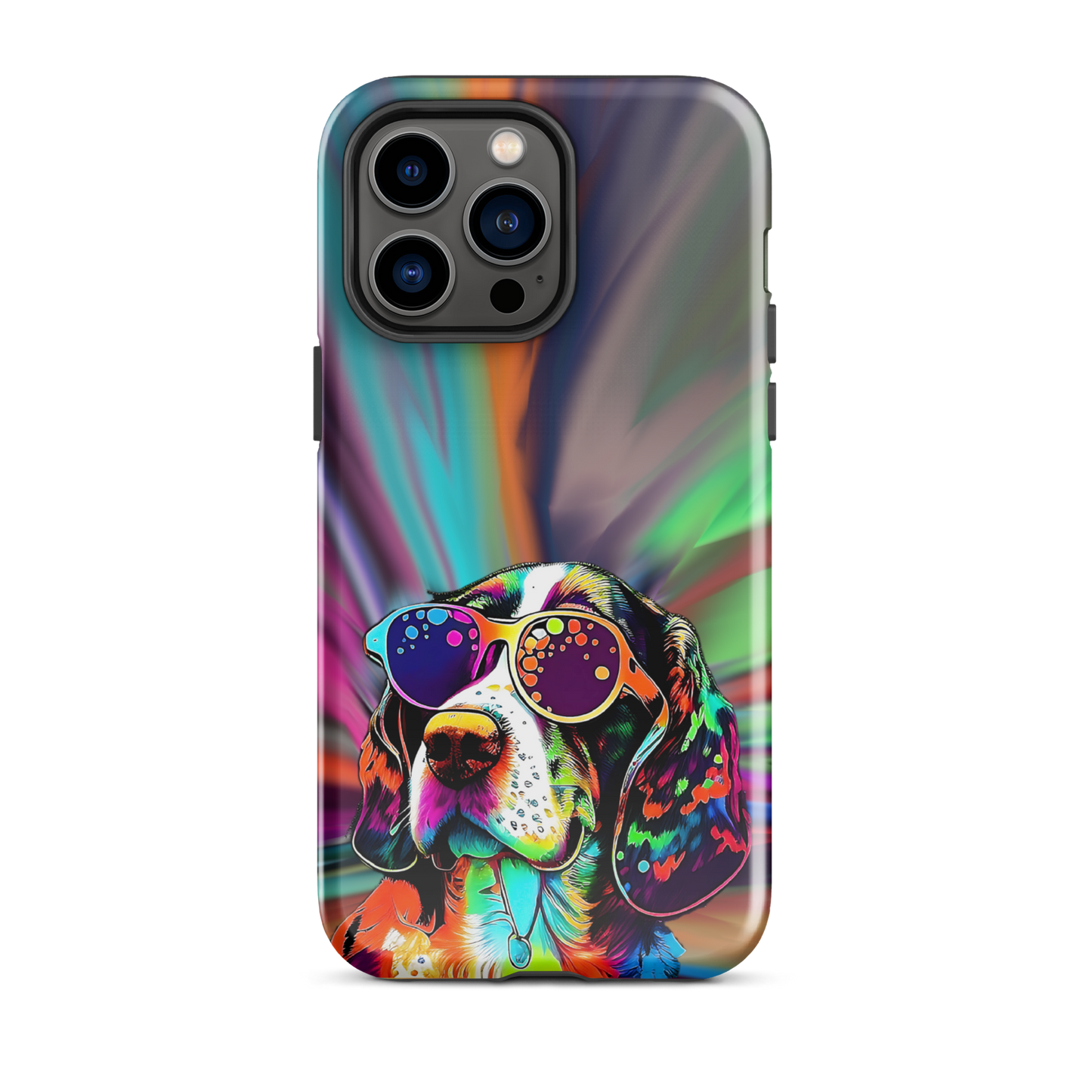 Psychedelic Beagle iPhone® 14 Case