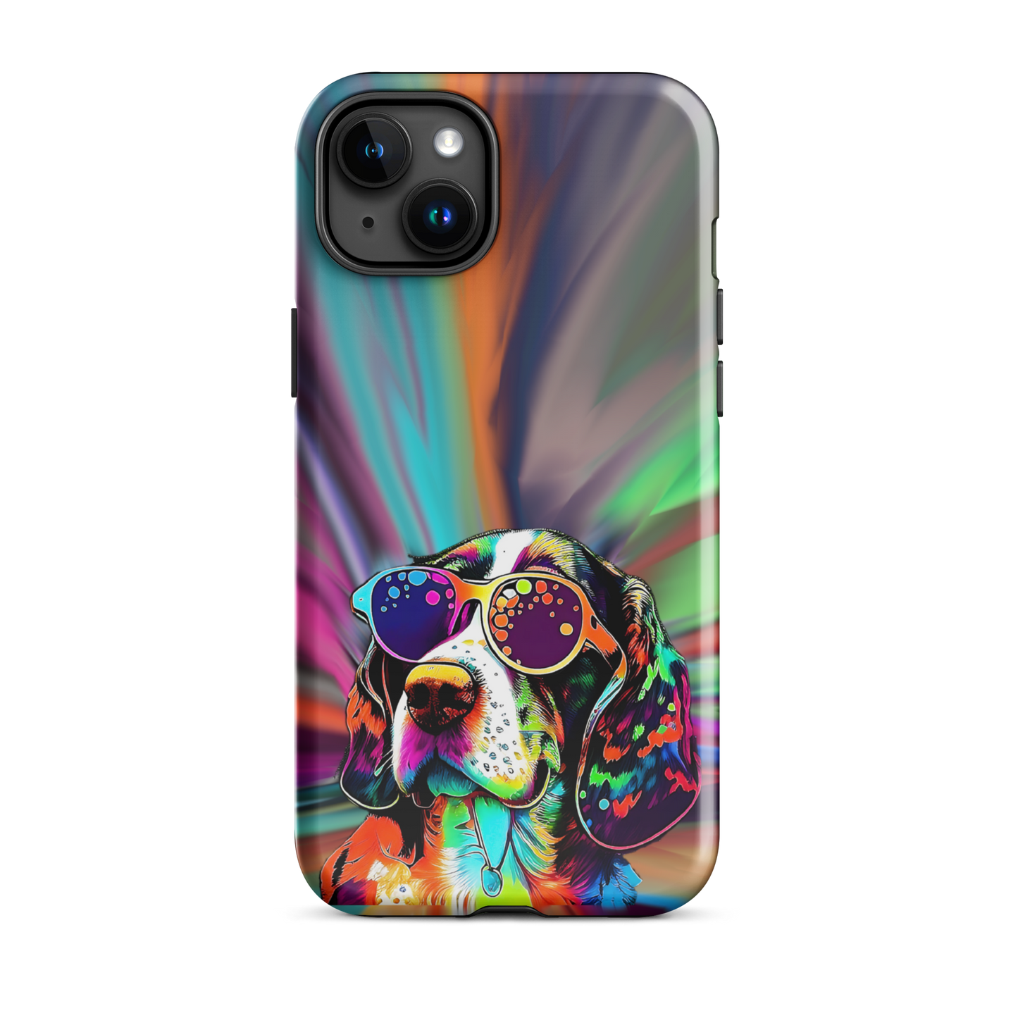 Psychedelic Beagle iPhone® 15 Case