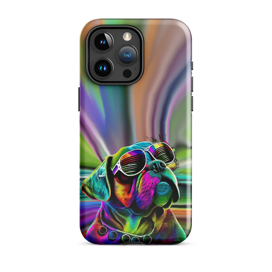 Psychedelic Boxer iPhone® 15 Case