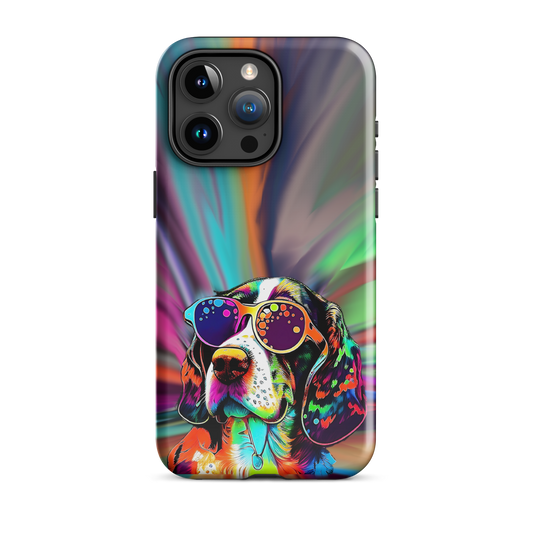 Psychedelic Beagle iPhone® 15 Case