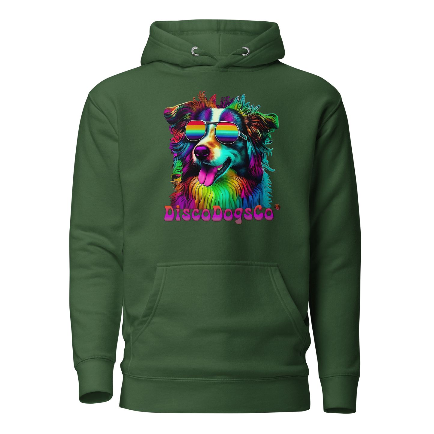 Border Collie w/Logo Hoodie