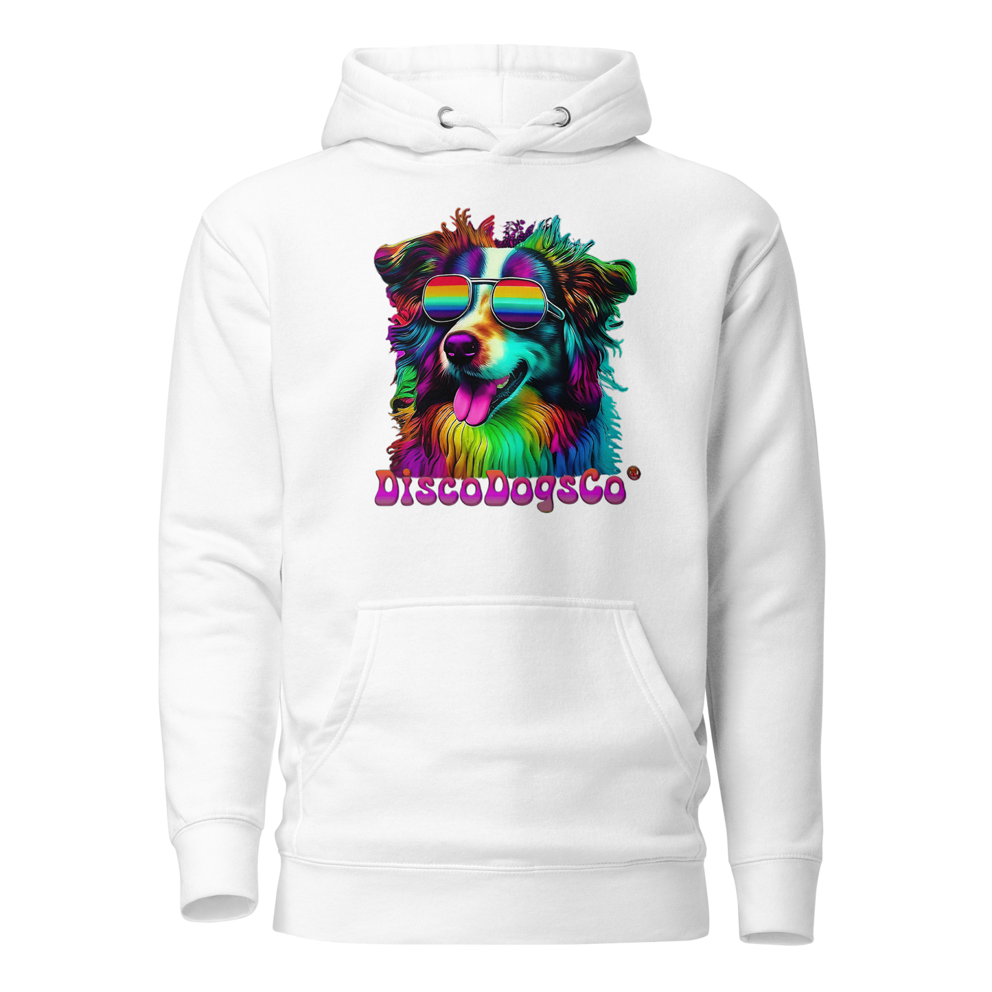 Border Collie w/Logo Hoodie