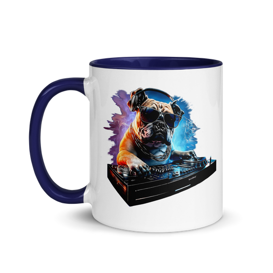 DJ Bulldog Mug