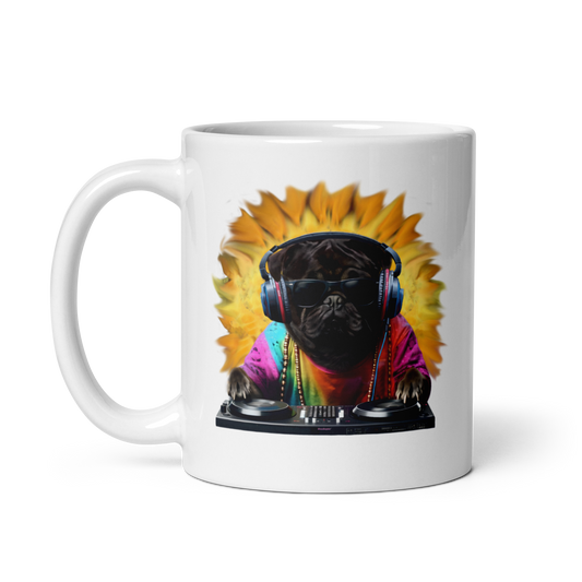 DJ Pug Mug