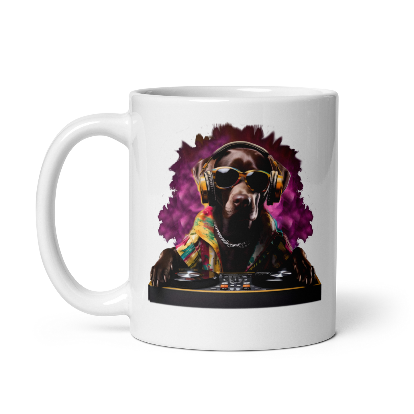 DJ Choc Labrador Mug