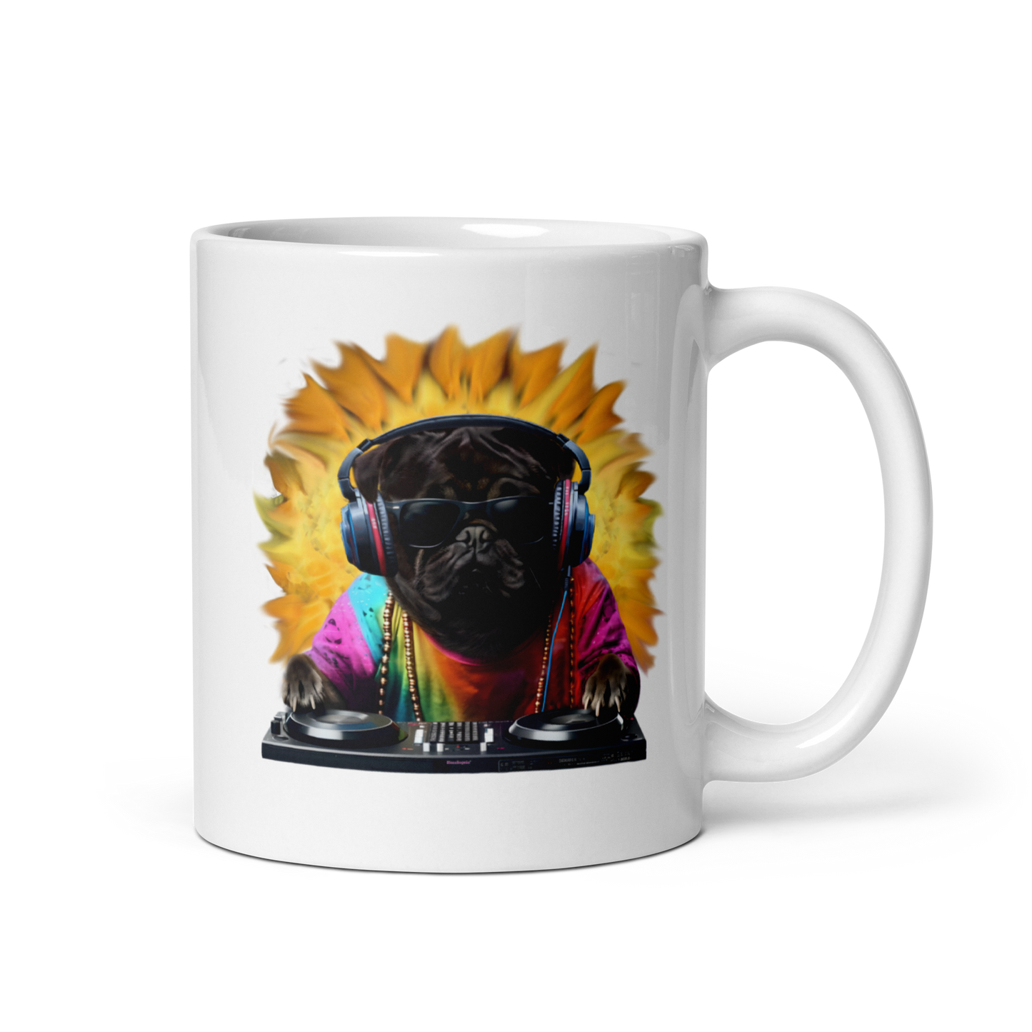 DJ Pug Mug