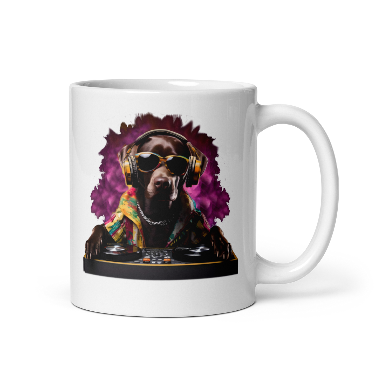 DJ Choc Labrador Mug