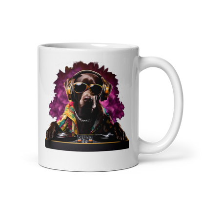 DJ Choc Labrador Mug