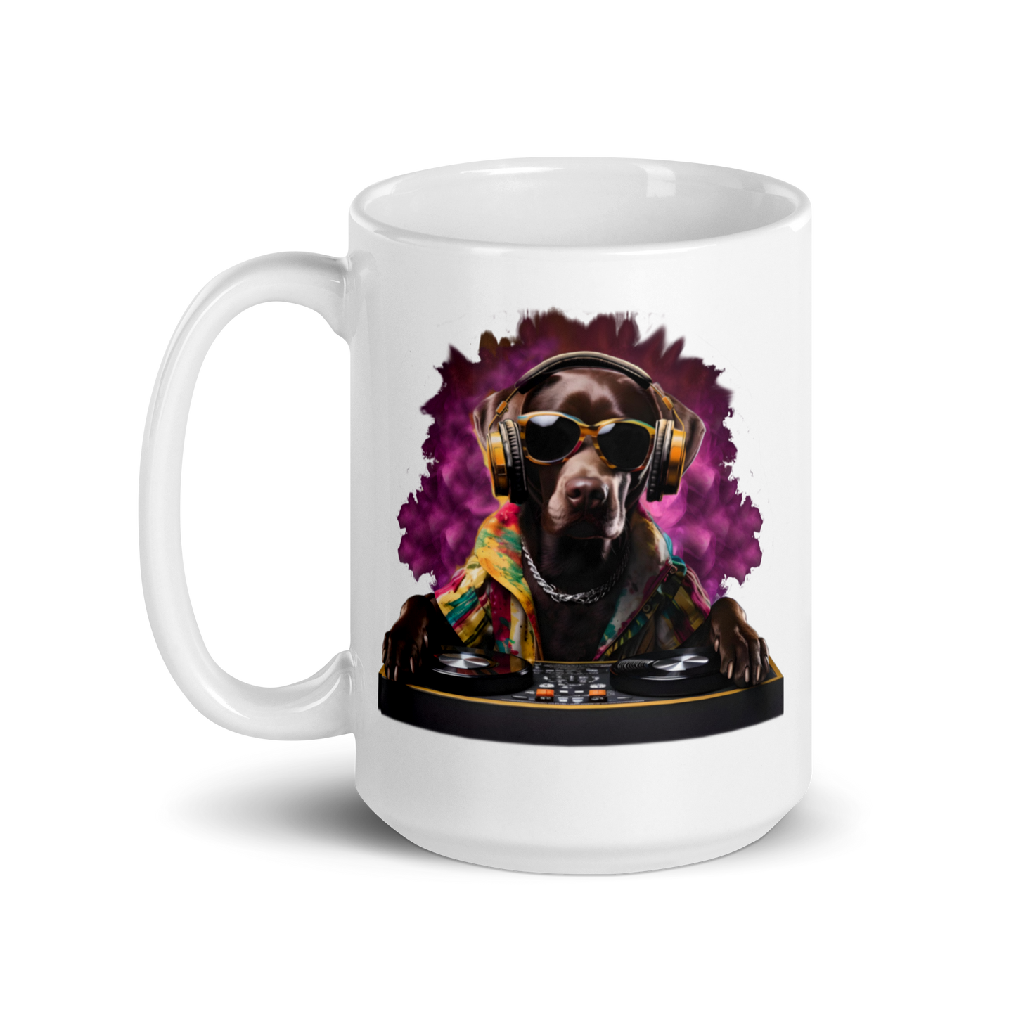 DJ Choc Labrador Mug