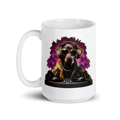 DJ Choc Labrador Mug