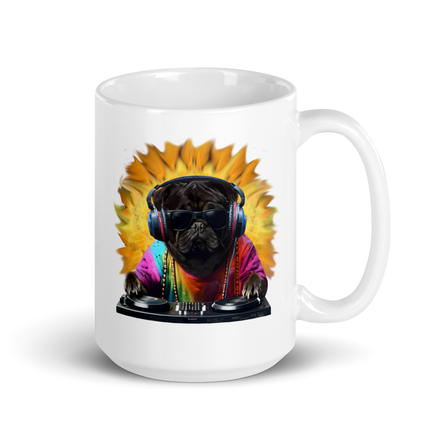 DJ Pug Mug