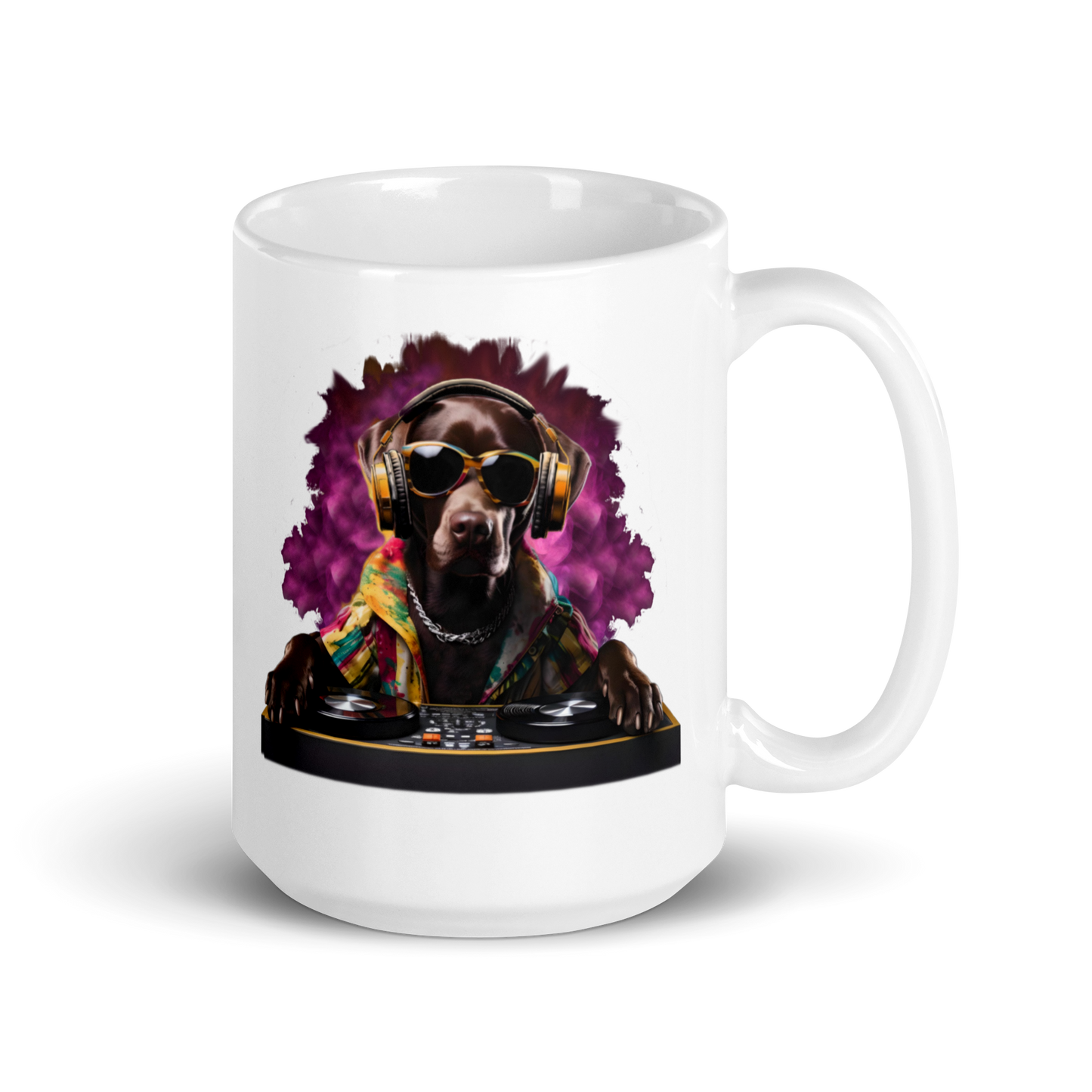 DJ Choc Labrador Mug