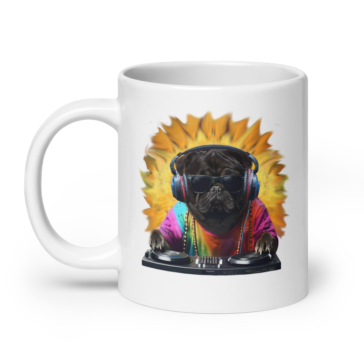 DJ Pug Mug