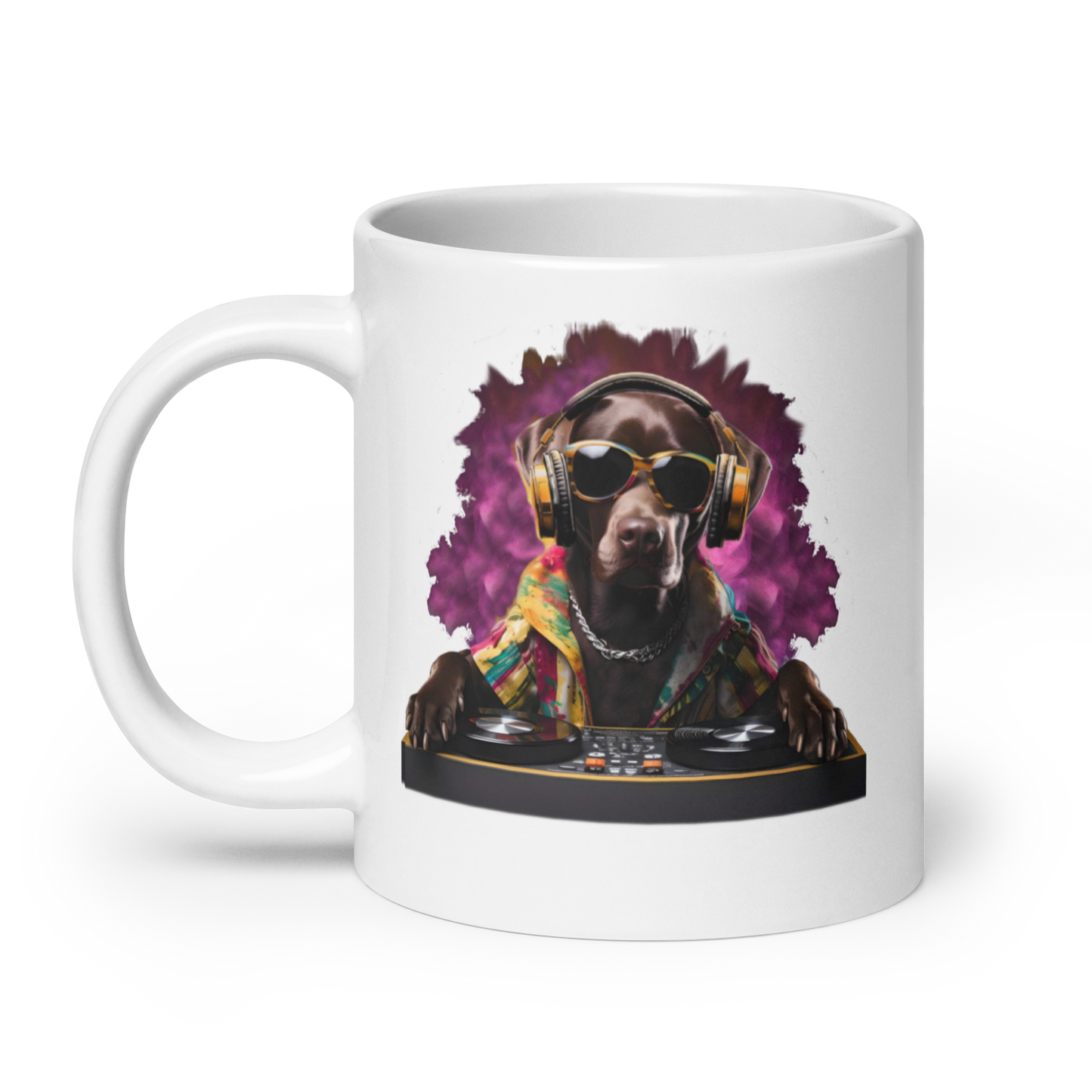 DJ Choc Labrador Mug