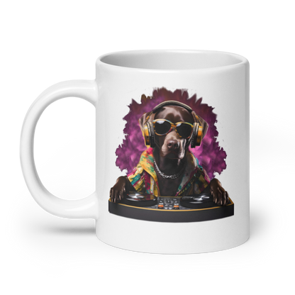 DJ Choc Labrador Mug