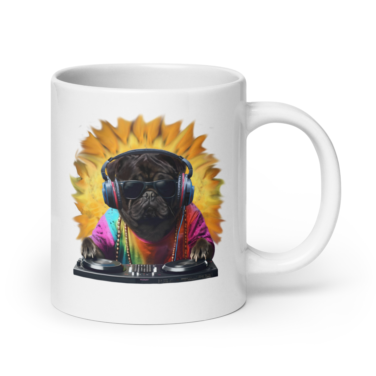 DJ Pug Mug