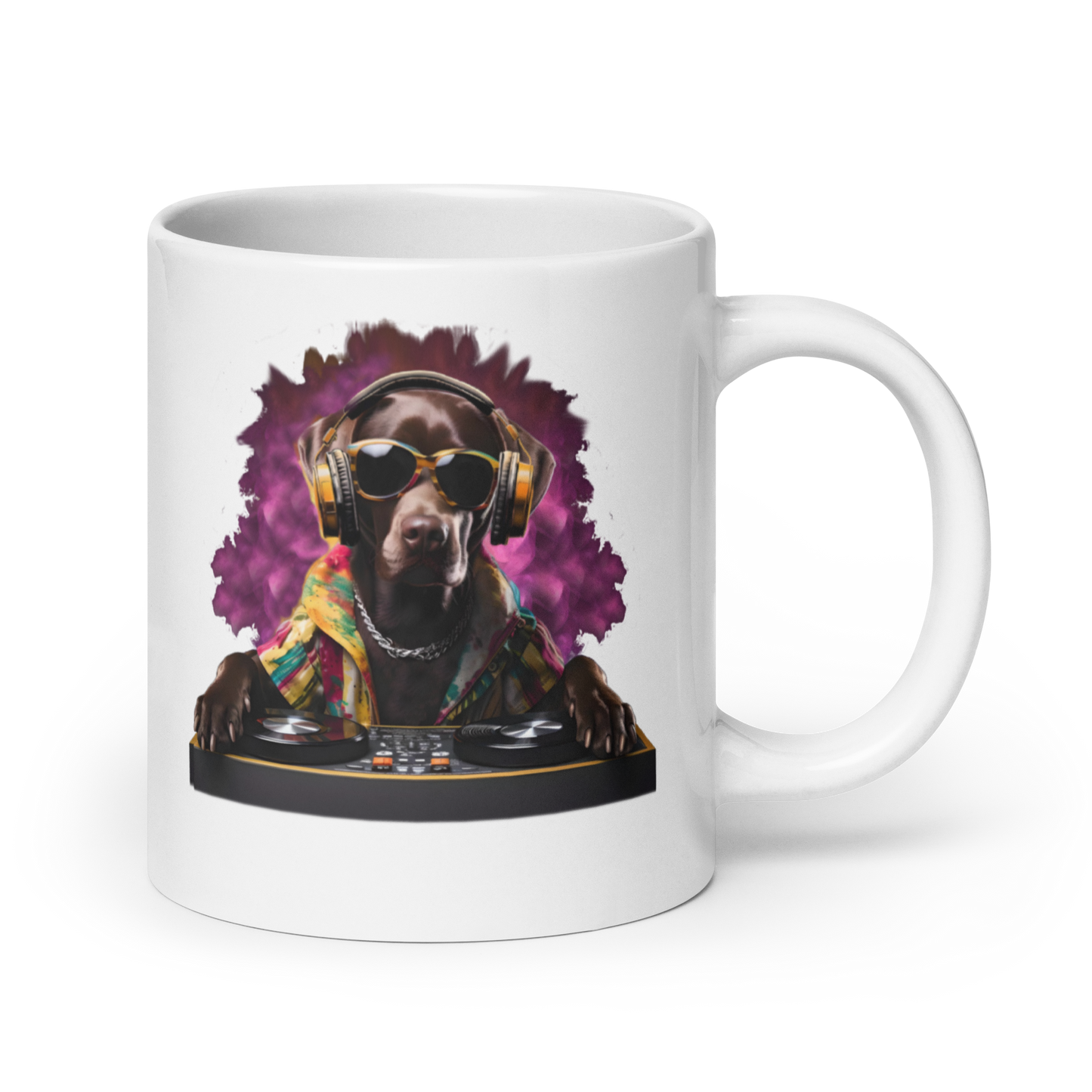 DJ Choc Labrador Mug